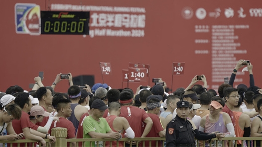 都是胜者——2024北京半程马拉松开跑